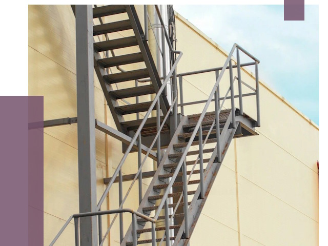 Пожарные лестницы в Дзержинском от 12281 руб. — монтаж и продажа | ПРОЛЁТ-Дзж