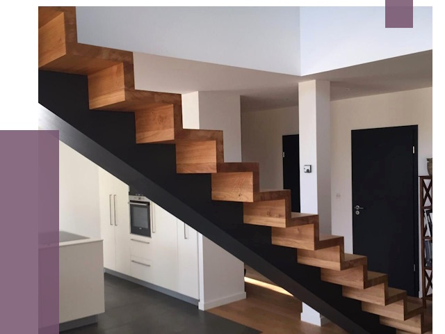 Изготовление деревянных лестниц в Дзержинском от 86989 руб. | ПРОЛЁТ-Дзж