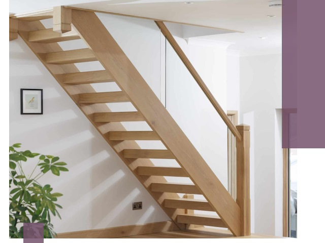 Изготовление деревянных лестниц под ключ в Дзержинском для дома