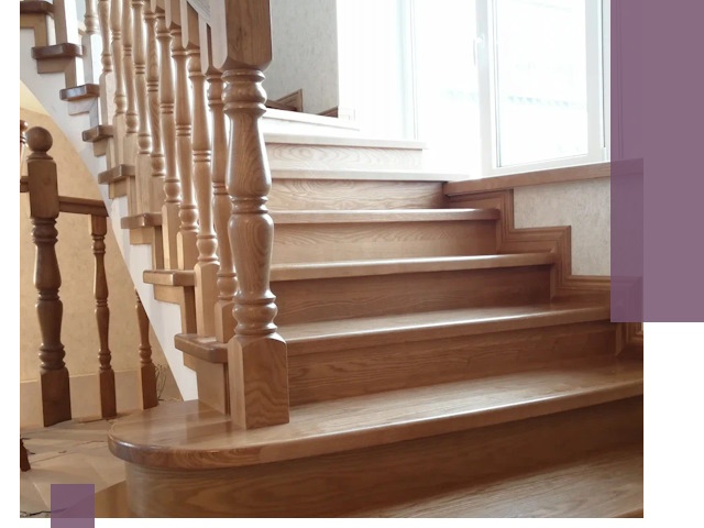 Реставрация деревянных лестниц в Дзержинском — качественно и быстро