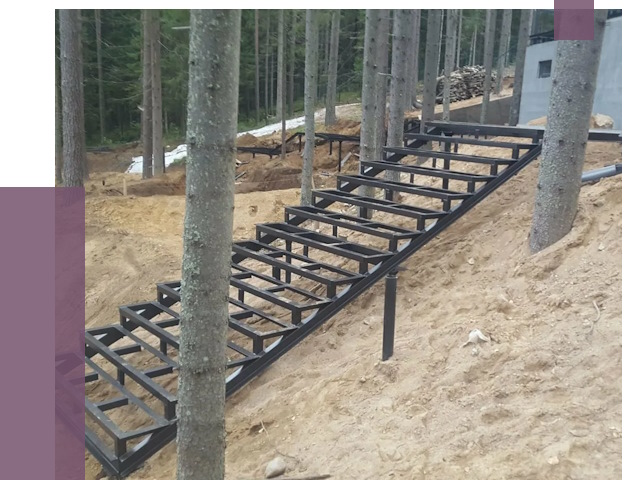 Монтаж металлических лестниц в Дзержинском от 13560 руб. 