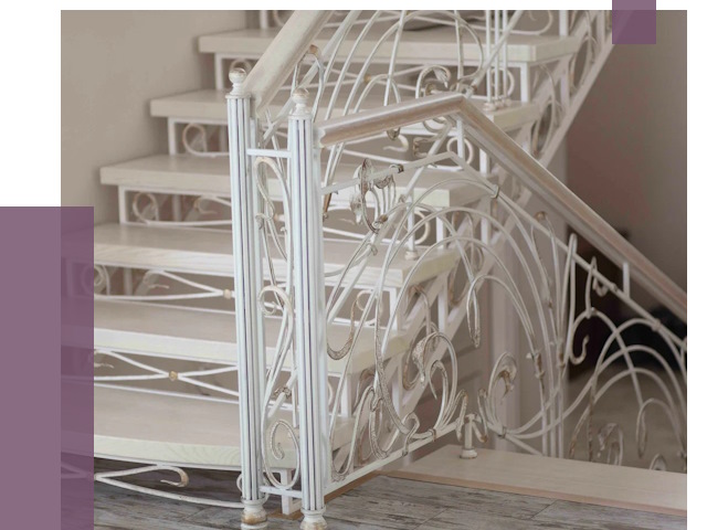 Изготовление кованых лестниц на заказ в Дзержинском от 86989 руб. | ПРОЛЁТ-Дзж