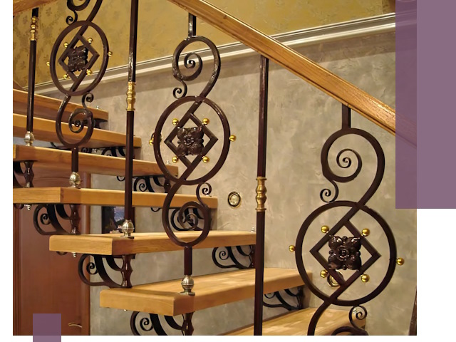 Изготовление кованых лестниц под ключ в Дзержинском