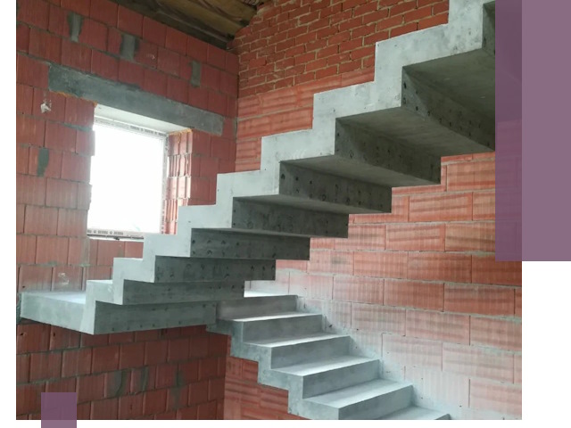 Бетонные лестницы под ключ в Дзержинском: монтаж, демонтаж, ремонт