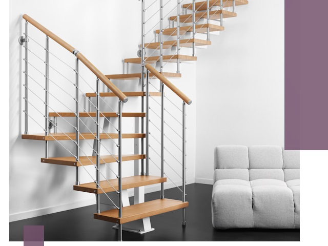 Модульные лестницы под ключ в Дзержинском — монтаж и изготовление