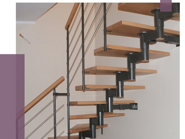 Изготовление модульных лестниц в Дзержинском от 11513 руб. 