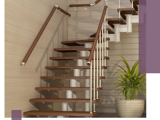 Изготовление модульных лестниц под ключ в Дзержинском