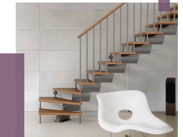 Монтаж модульных лестниц в Дзержинском от 6345 руб. 