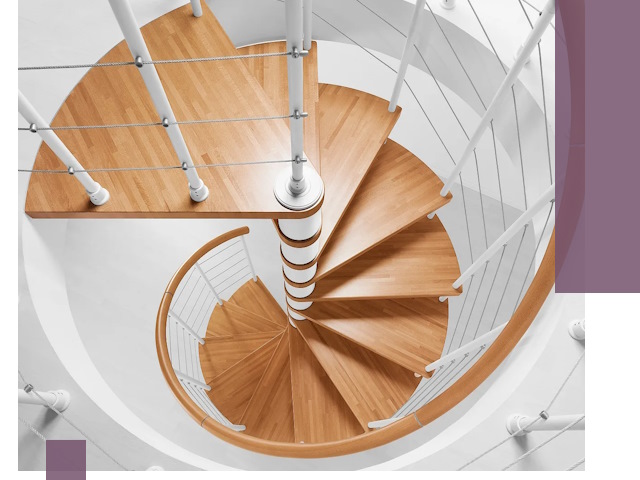 Изготовление винтовых лестниц под ключ в Дзержинском