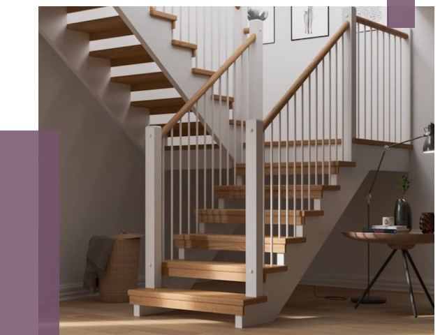 Маршевые лестницы в Дзержинском от 38122 руб. — монтаж | ПРОЛЁТ-Дзж