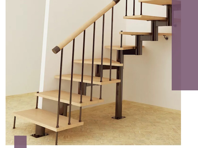 Монтаж лестниц на больцах в Дзержинском — быстро и надежно