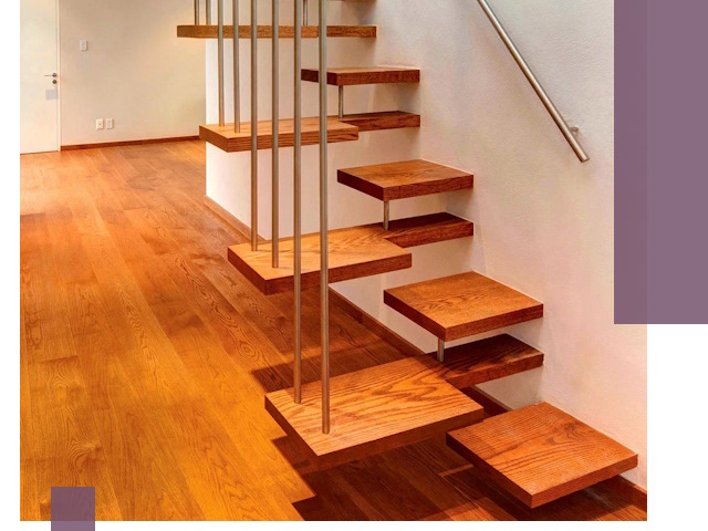 Лестницы «гусиный шаг» на заказ в Дзержинском для узких пространств