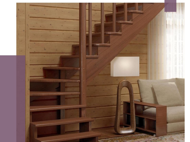 Лестницы эконом класса в Дзержинском от 18268 руб. бюджетные решения