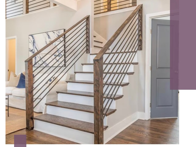 Лестницы для коттеджа под ключ в Дзержинском — изготовление и монтаж