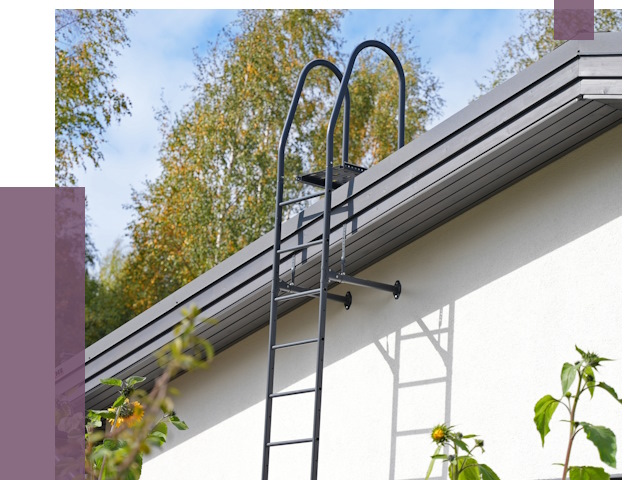 Лестницы на крышу в Дзержинском от 19138 руб. — монтаж и монтаж ПРОЛЁТ-Дзж