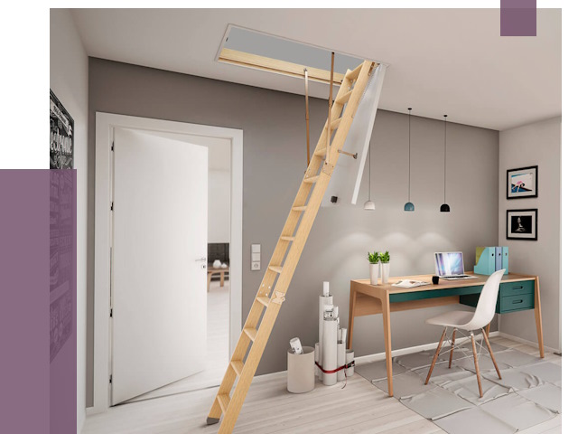 Чердачные лестницы в Дзержинском — от 14583 руб. | ПРОЛЁТ-Дзж