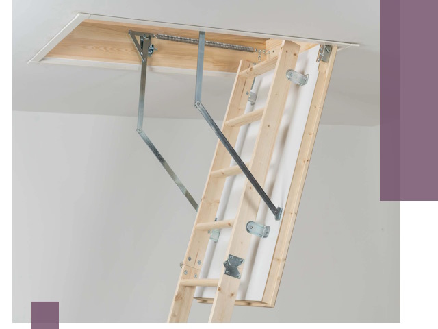 Установка чердачной лестницы под ключ в Дзержинском