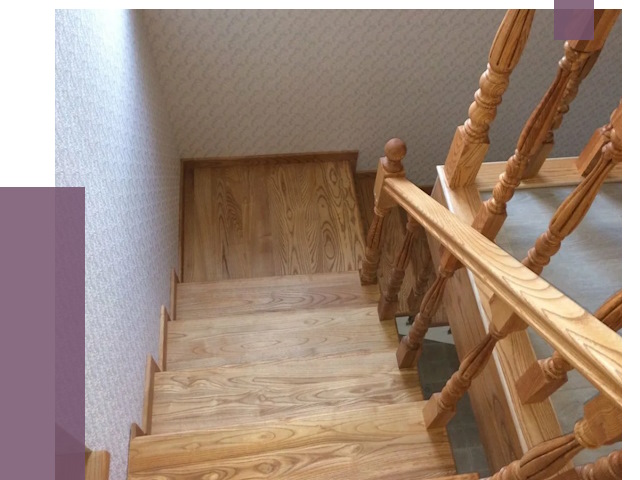 Сосновые лестницы в Дзержинском под ключ от 8085 руб.  | ПРОЛЁТ-Дзж