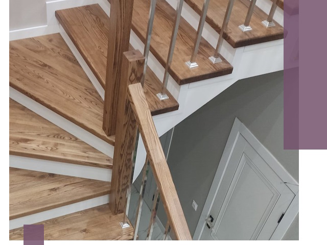 Обшивка металлических лестниц под ключ в Дзержинском