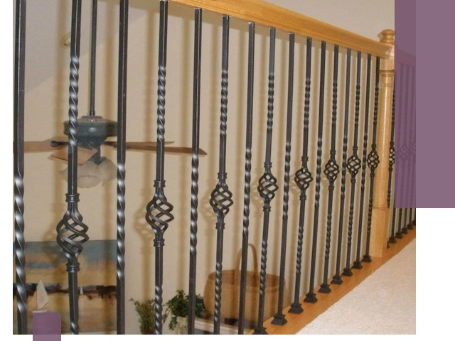 Изготовление и монтаж кованных перил в Дзержинском под ключ