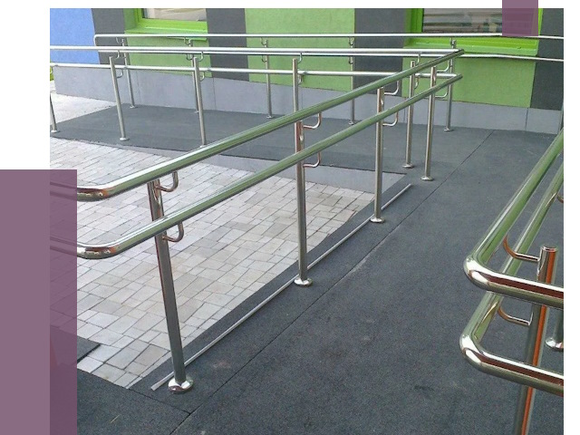 Ограждения пандусов в Дзержинском от 4349 руб. монтаж | ПРОЛЁТ-Дзж