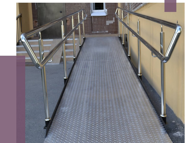 Пандусы в Дзержинском от 12281 руб. — установка для инвалидов | ПРОЛЁТ-Дзж