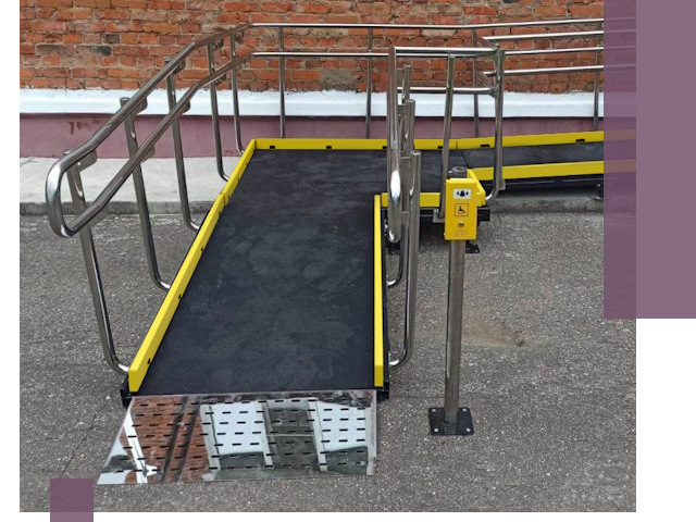 Изготовление наклонных пандусов для инвалидов в Дзержинском