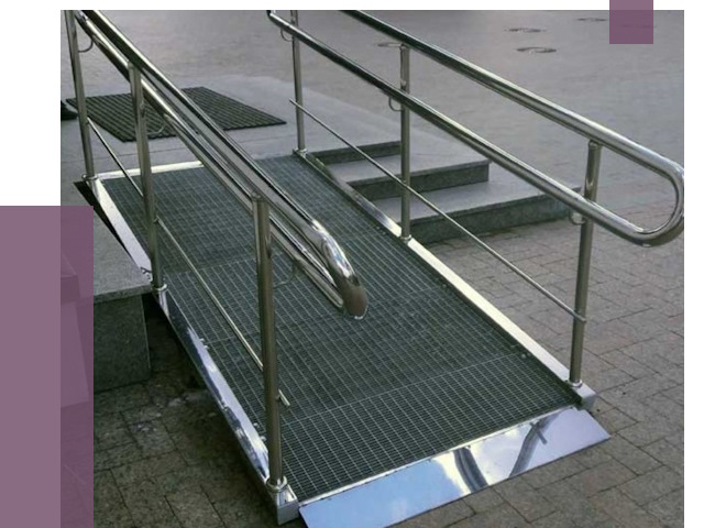 Монтаж пандусов для инвалидов в Дзержинском от 8617 руб. под ключ | ПРОЛЁТ-Дзж