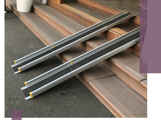 Телескопические пандусы под ключ в Дзержинском — изготовление и монтаж