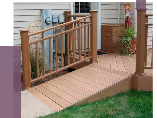 Пандус на крыльцо в Дзержинском под ключ от 7778 руб. 