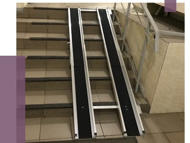 Установка пандуса в подъезд в Дзержинском от 7983 руб. под ключ | ПРОЛЁТ-Дзж