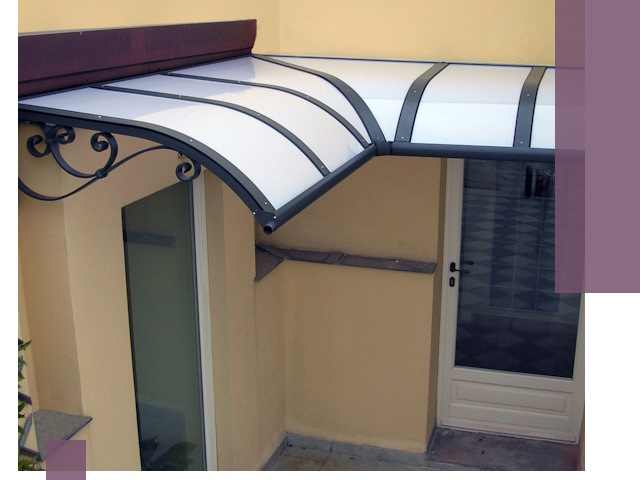 Монтаж козырьков любой сложности в Дзержинском под ключ