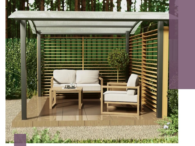 Навесы для дачи в Дзержинском: изготовление, монтаж и демонтаж