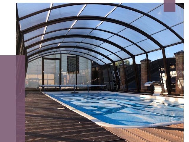 Навесы для бассейна в Дзержинском от 16784 руб. под ключ | ПРОЛЁТ-Дзж