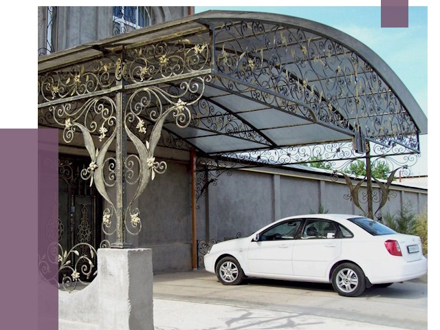 Кованые навесы в Дзержинском от 14583 руб. | ПРОЛЁТ-Дзж