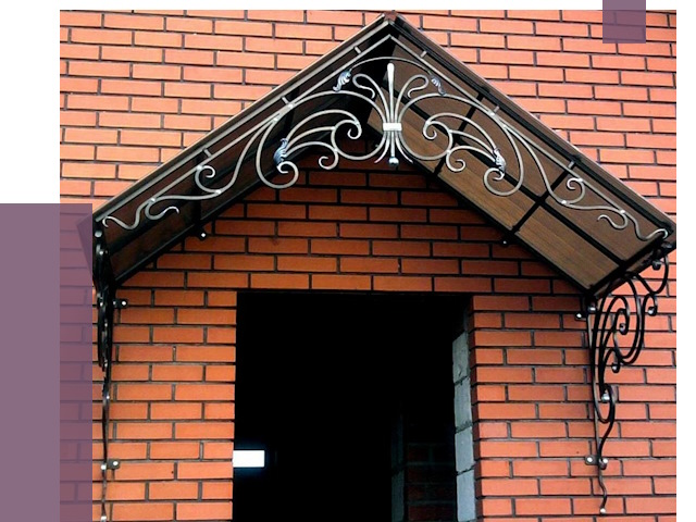 Металлические козырьки в Дзержинском от 10695 руб. 