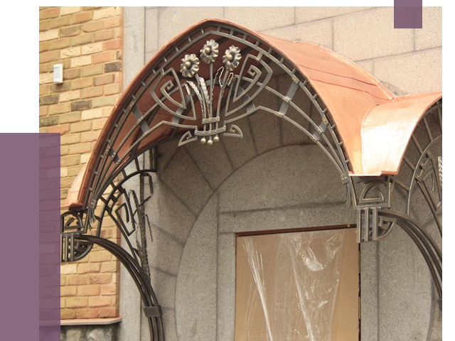 Арочные козырьки в Дзержинском от 14583 руб. 