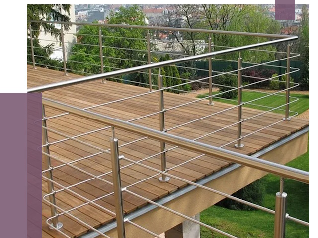 Алюминиевые парапеты в Дзержинском под ключ от 7778 руб. 