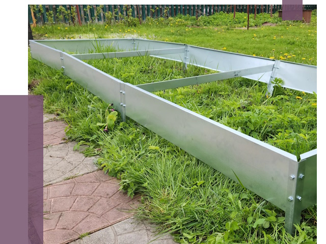 Металлические бордюры для грядок в Дзержинском от 1791 руб.