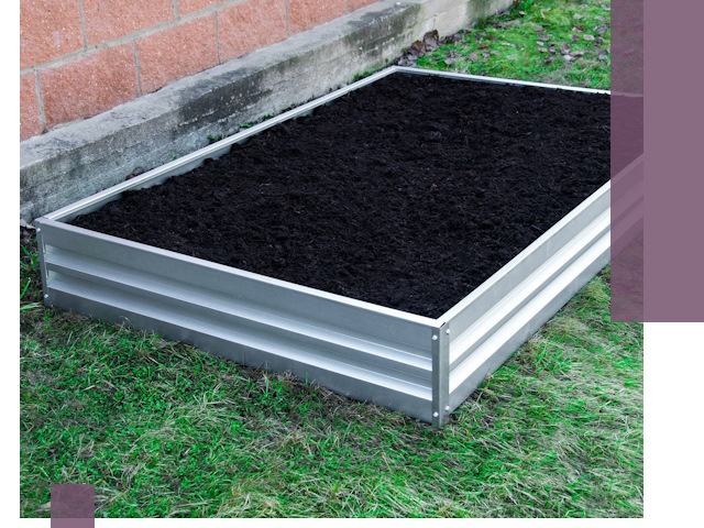 Металлические бордюры для грядок в Дзержинском: прочность и аккуратность