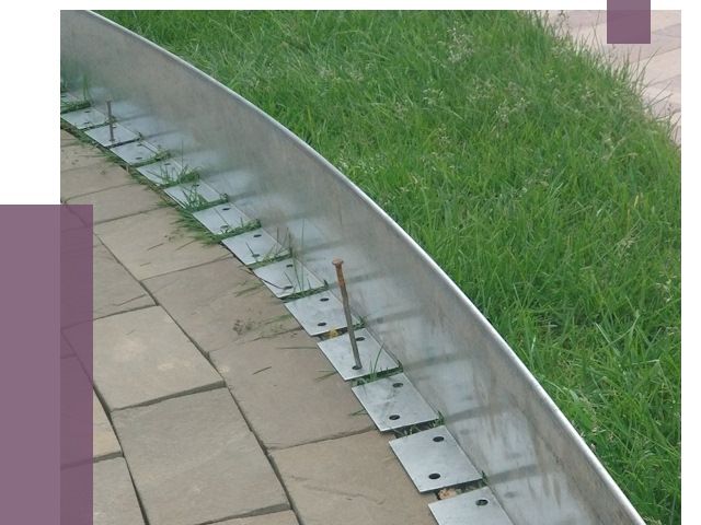 Металлические бордюры для тротуаров в Дзержинском от 8699 руб.