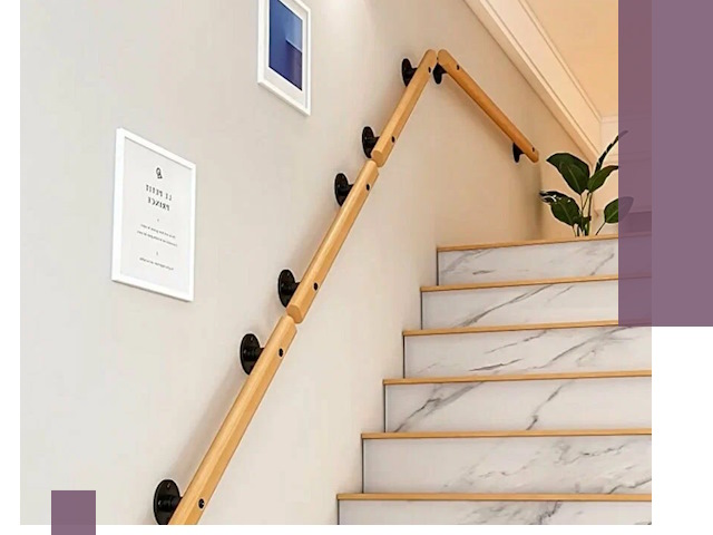 Поручни металлические и деревянные под ключ в Дзержинском