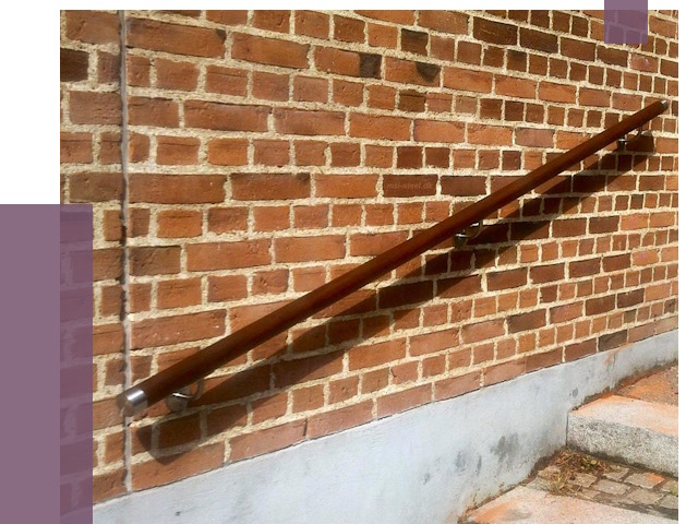 Изготовление пристенных поручней в Дзержинском от 4452 руб. — ПРОЛЁТ-Дзж