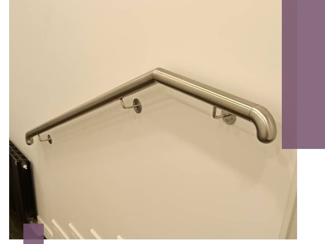 Изготовление пристенных поручней в Дзержинском под ключ за сроки