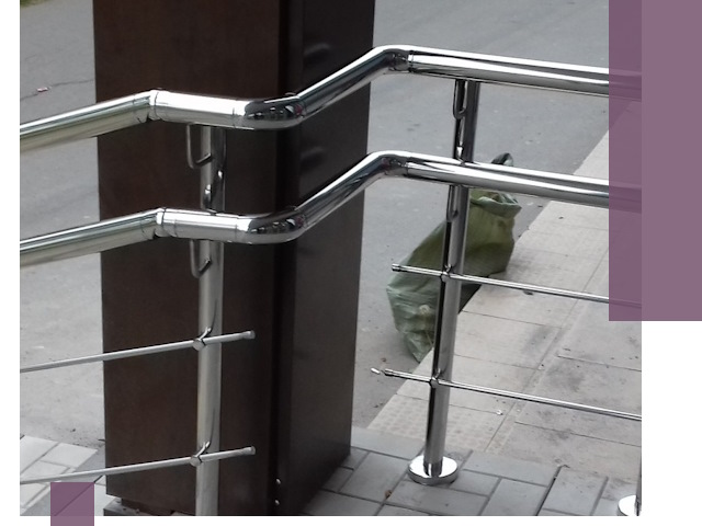 Монтаж поручней из нержавеющей стали в Дзержинском качественно и быстро